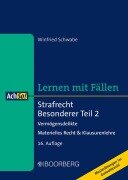 Cover-Bild zum Titel 'Strafrecht Besonderer Teil 2' von 'Winfried Schwabe'