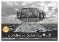 London in Schwarz-Weiß (Wandkalender 2024 DIN A4 quer), CALVENDO Monatskalender - Frank Brehm (Frankolor. De)