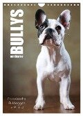 Bullys mit Charme - Französische Bulldoggen im Portrait (Wandkalender 2024 DIN A4 hoch), CALVENDO Monatskalender - Jana Behr