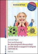 Cover-Bild zum Titel 'Test zur Erfassung der phonologischen Bewusstheit und der Benennungsgeschwindigkeit (TEPHOBE-R)' von 'Andreas Mayer'