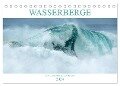 WASSERBERGE - Die Riesenwellen von Nazaré (Tischkalender 2024 DIN A5 quer), CALVENDO Monatskalender - Katja Jentschura