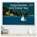 Impressionen vom Comer See (hochwertiger Premium Wandkalender 2024 DIN A2 quer), Kunstdruck in Hochglanz - Gabi Hampe