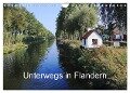 Unterwegs in Flandern (Wandkalender 2025 DIN A4 quer), CALVENDO Monatskalender - Gudrun Nitzold-Briele