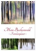 Mein Buchenwald - Familienplaner (Tischkalender 2025 DIN A5 hoch), CALVENDO Monatskalender - Klaus Eppele