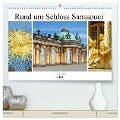 Rund um Schloss Sanssouci (hochwertiger Premium Wandkalender 2024 DIN A2 quer), Kunstdruck in Hochglanz - Gisela Kruse