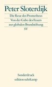 Cover-Bild zum Titel 'Die Reue des Prometheus' von 'Peter Sloterdijk'