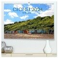 Cromer in England 2024 (hochwertiger Premium Wandkalender 2024 DIN A2 quer), Kunstdruck in Hochglanz - Ela May
