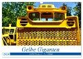 Gelbe Giganten - Kettentraktoren der UdSSR (Wandkalender 2024 DIN A3 quer), CALVENDO Monatskalender - Henning von Löwis of Menar