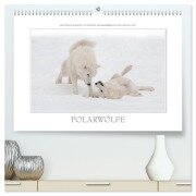 Emotionale Momente: Polarwölfe. / CH-Version (hochwertiger Premium Wandkalender 2026 DIN A2 quer), Kunstdruck in Hochglanz - Ingo Gerlach GDT