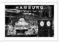 Hamburg in schwarz-weiss (Wandkalender 2024 DIN A4 quer), CALVENDO Monatskalender - Silly Photography