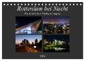 Rotterdam bei Nacht (Tischkalender 2024 DIN A5 quer), CALVENDO Monatskalender - Markus W. Lambrecht