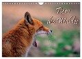 Tiere des Waldes (Wandkalender 2024 DIN A4 quer), CALVENDO Monatskalender - Bildagentur Geduldig
