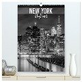 NEW YORK Skylines (hochwertiger Premium Wandkalender 2024 DIN A2 hoch), Kunstdruck in Hochglanz - Melanie Viola
