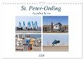 St. Peter-Ording Stranderlebnisse (Wandkalender 2024 DIN A4 quer), CALVENDO Monatskalender - Manuela Falke