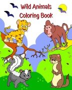 Wild Animals Coloring Book - Maryan Ben Kim