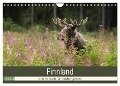 Finnland: eine tierische Entdeckungsreise (Wandkalender 2024 DIN A4 quer), CALVENDO Monatskalender - Alexandra Wünsch