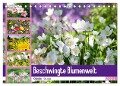Beschwingte Blumenwelt (Tischkalender 2024 DIN A5 quer), CALVENDO Monatskalender - Gisela Kruse