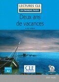 Cover-Bild zum Titel 'Deux ans de vacances. Lektüre + Audio-Download' von 'Jules Verne'