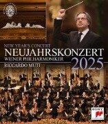 Cover-Bild zum Titel 'Neujahrskonzert 2025 / New Year's Concert 2025 / Concert du Nouvel An 2025' von 'Wiener Philharmoniker'