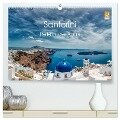 Santorini - Perle in der Ägais (hochwertiger Premium Wandkalender 2024 DIN A2 quer), Kunstdruck in Hochglanz - Hessbeck Photography