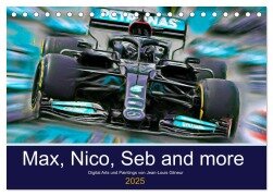 Max, Nico, Seb and more (Tischkalender 2025 DIN A5 quer), CALVENDO Monatskalender - Jean-Louis Glineur alias DeVerviers