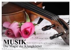 Musik - Die Magie der Klangkörper (Wandkalender 2025 DIN A2 quer), CALVENDO Monatskalender - Elisabeth Stanzer