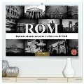 ROM - Ansichten in Schwarz und Weiß (hochwertiger Premium Wandkalender 2024 DIN A2 quer), Kunstdruck in Hochglanz - Oliver Pinkoss