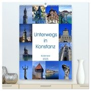 Unterwegs in Konstanz (hochwertiger Premium Wandkalender 2025 DIN A2 hoch), Kunstdruck in Hochglanz - Kattobello Kattobello