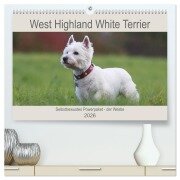 Cover-Bild zum Titel 'West Highland White Terrier - Selbstbewustes Powerpaket - der Westie (hochwertiger Premium Wandkalender 2026 DIN A2 quer), Kunstdruck in Hochglanz' von 'Barbara Mielewczyk'
