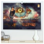 Steampunks (hochwertiger Premium Wandkalender 2026 DIN A2 quer), Kunstdruck in Hochglanz - Dirk Meutzner