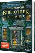 Cover-Bild zum Titel 'Die magische Bibliothek der Buks 2: Das verfluchte Medaillon' von 'Nina George, Jens J. Kramer'