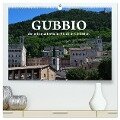 Gubbio - die mittelalterliche Stadt in Umbrien (hochwertiger Premium Wandkalender 2024 DIN A2 quer), Kunstdruck in Hochglanz - Anke van Wyk - www. germanpix. net