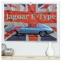 Jaguar E-Type - Die Raubkatze (hochwertiger Premium Wandkalender 2025 DIN A2 quer), Kunstdruck in Hochglanz - Ingo Laue
