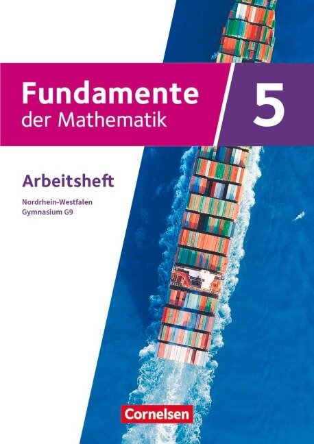 Fundamente der Mathematik 5. Schuljahr - Nordrhein-Westfalen - Gymnasium G9 - Arbeitsheft mit Lösungen - 