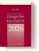 Cover-Bild zum Titel 'Liturgischer Kalender 2026' von ''