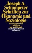 Cover-Bild zum Titel 'Schriften zur Ökonomie und Soziologie' von 'Joseph Schumpeter'