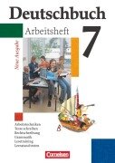Cover-Bild zum Titel 'Deutschbuch Gymnasium 7. Schuljahr. Arbeitsheft mit Lösungen. Allgemeine Ausgabe. Neubearbeitung' von 'Jan Diehm, Cordula Grunow, Angela Mielke, Vera Potthast, Irmgard Schick'
