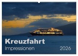 Kreuzfahrt Impressionen (Wandkalender 2026 DIN A2 quer), CALVENDO Monatskalender - Uwe Bade