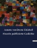Einzeln publizierte Gedichte - Annette von Droste-Hülshoff