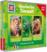 Cover-Bild zum Titel 'WAS IST WAS 3-CD-Hörspielbox Faszination Tierwelt' von 'Matthias Falk, Kurt Haderer, Manfred Baur, Sebastian Haßler, Günther Illi'