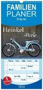 Familienplaner 2024 - Heinkel Perle mit 5 Spalten (Wandkalender, 21 x 45 cm) CALVENDO - Ingo Laue