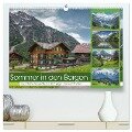 Sommer in den Bergen (hochwertiger Premium Wandkalender 2025 DIN A2 quer), Kunstdruck in Hochglanz - Steffen Gierok-Latniak