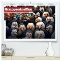 Gruppentreffen (hochwertiger Premium Wandkalender 2025 DIN A2 quer), Kunstdruck in Hochglanz - Kerstin Waurick