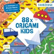 Cover-Bild zum Titel '88 x Origami Kids - Fahrzeuge' von 'Thade Precht'