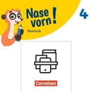 Cover-Bild zum Titel 'Nase vorn! 4. Schuljahr - Basiskompetenzen Deutsch -  Lesekompetenzen und -strategien trainieren Klasse 4 - 2 Übungshefte im Paket mit Lösungen' von ''