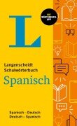 Cover-Bild zum Titel 'Langenscheidt Schulwörterbuch Spanisch' von ''