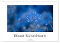 Blauer Blütentraum (Wandkalender 2024 DIN A2 quer), CALVENDO Monatskalender - Ulrike Adam