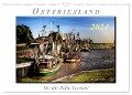 Ostfriesland - der alte Hafen Greetsiel (Wandkalender 2024 DIN A3 quer), CALVENDO Monatskalender - Peter Roder