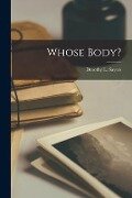 Whose Body? - 