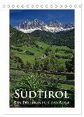 Südtirol - Ein Erlebnis für das Auge (Tischkalender 2024 DIN A5 hoch), CALVENDO Monatskalender - Rick Janka
